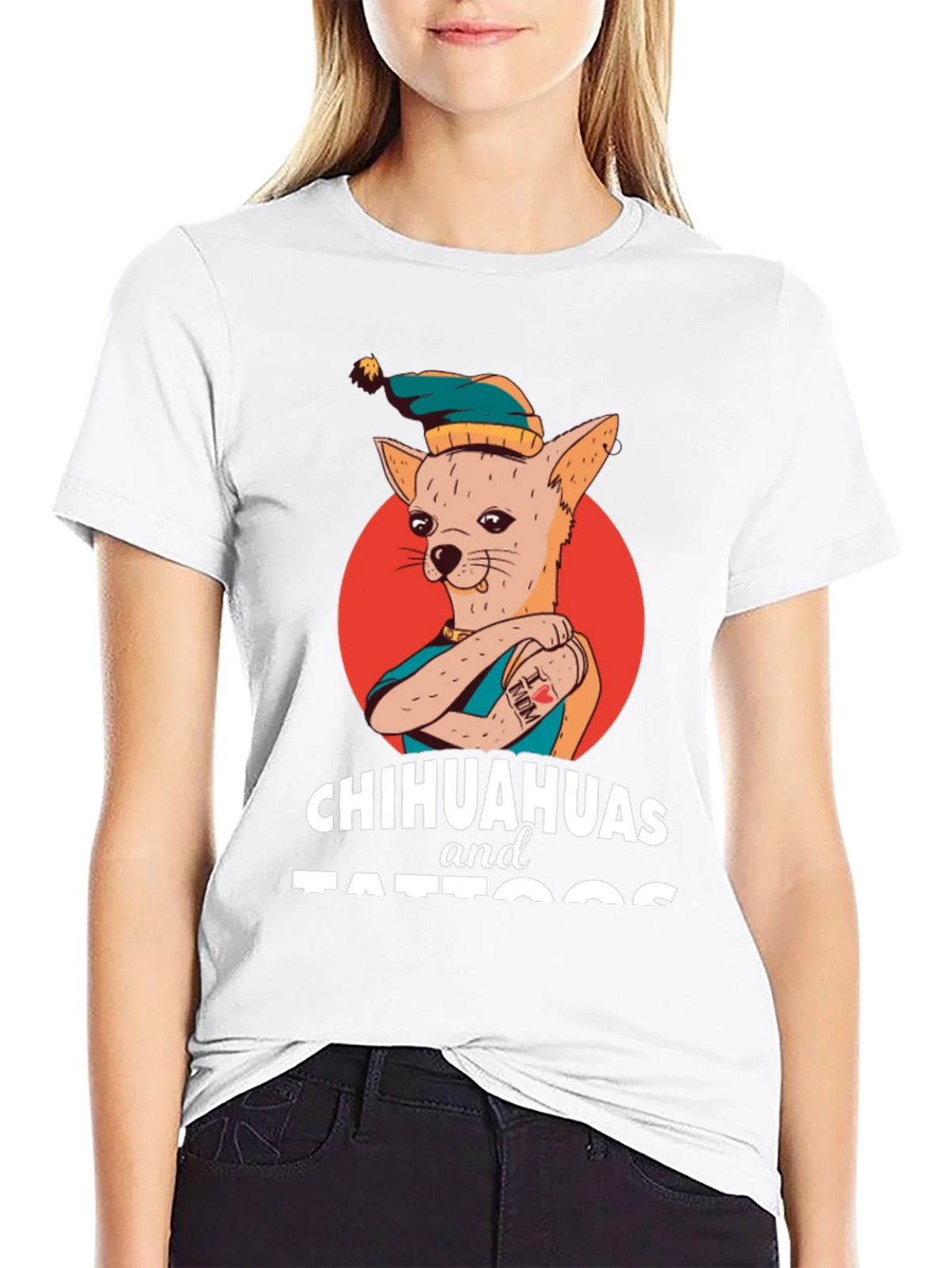Chihuahua and Tattoos T-Shirt product image 8