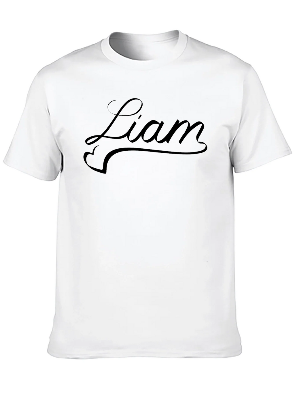 Liam Script Black T-Shirt - Stylish & Comfortable product image 6