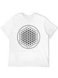 Geometric Circle Black T-Shirt - Modern Menswear product image 1