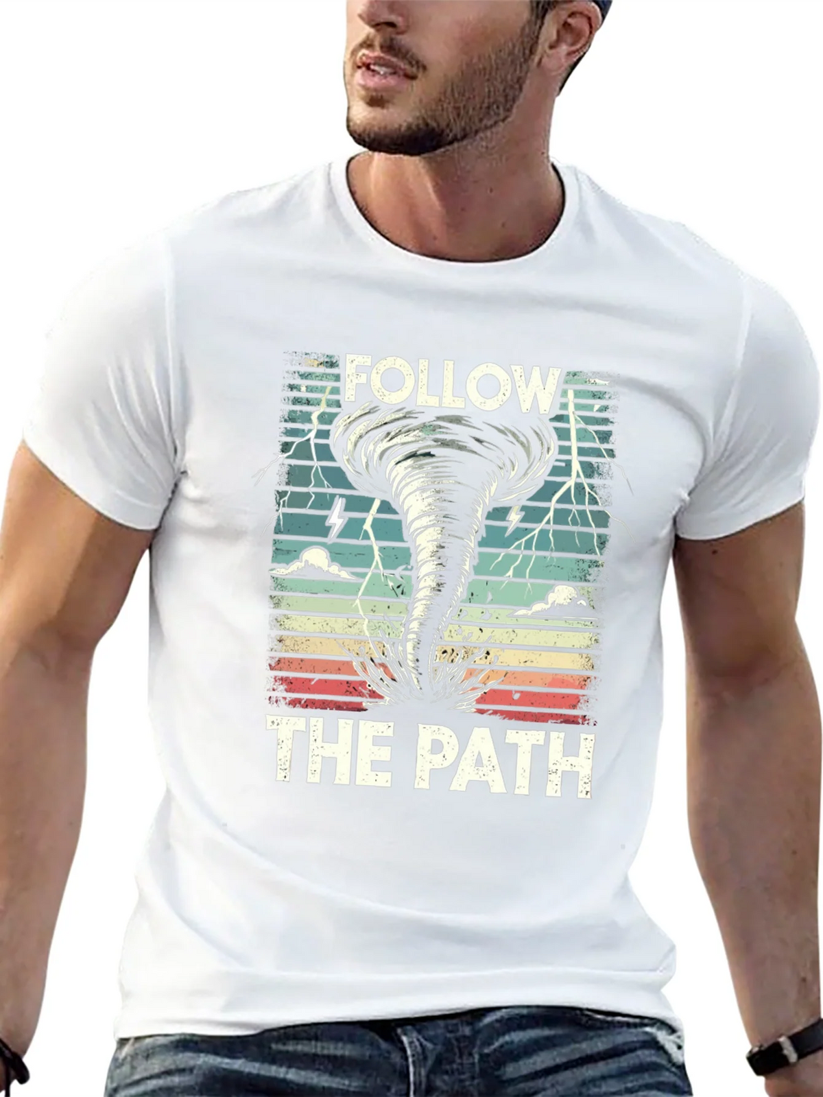 Follow the Path Tornado T-Shirt product image 12
