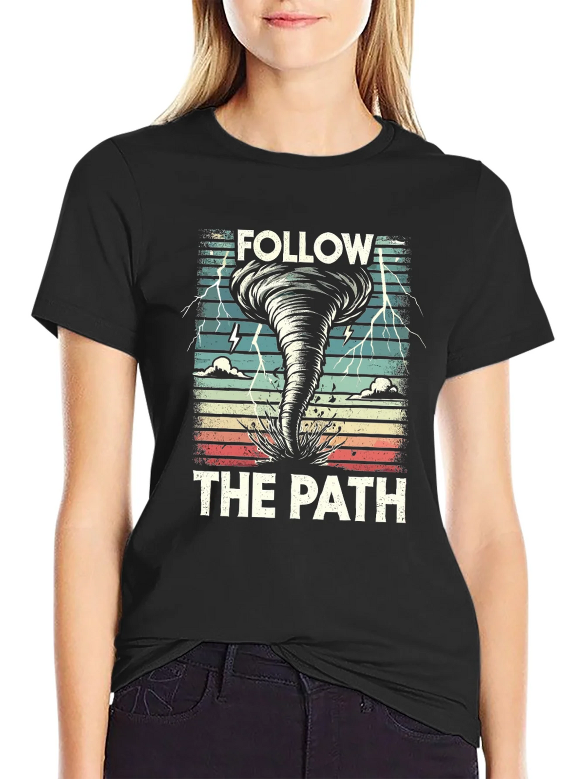 Follow the Path Tornado T-Shirt product image 2