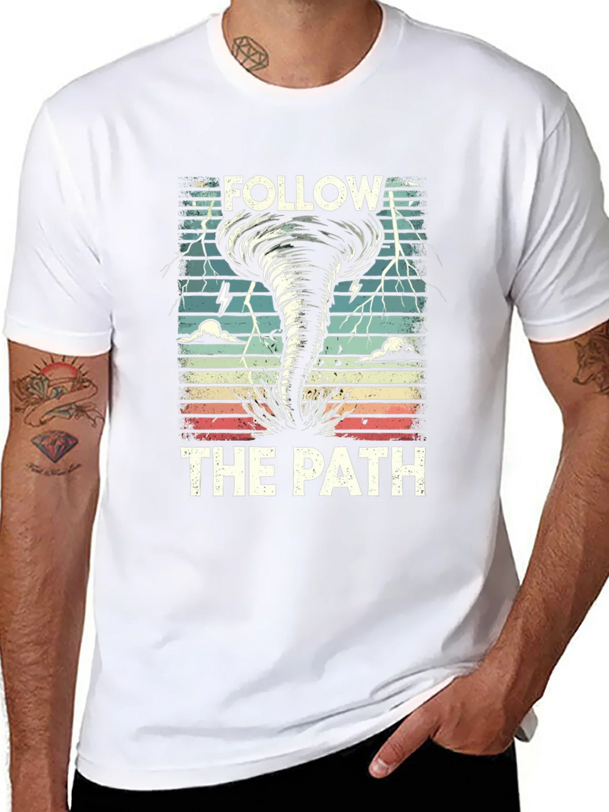 Follow the Path Tornado T-Shirt product image 7