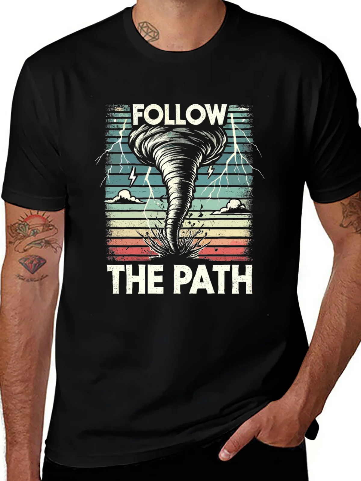 Follow the Path Tornado T-Shirt product image 1