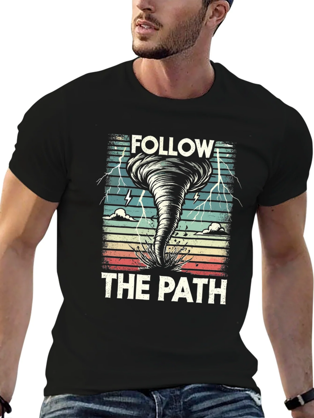 Follow the Path Tornado T-Shirt product image 6