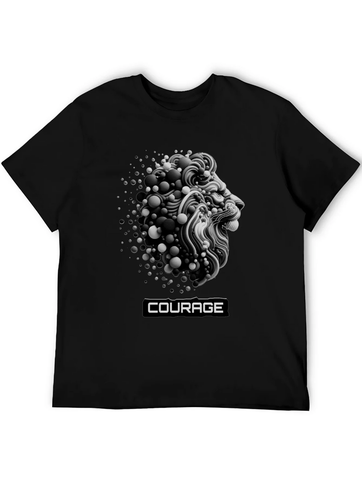 Courage Lion Graphic T-Shirt - Bold Streetwear product image 5