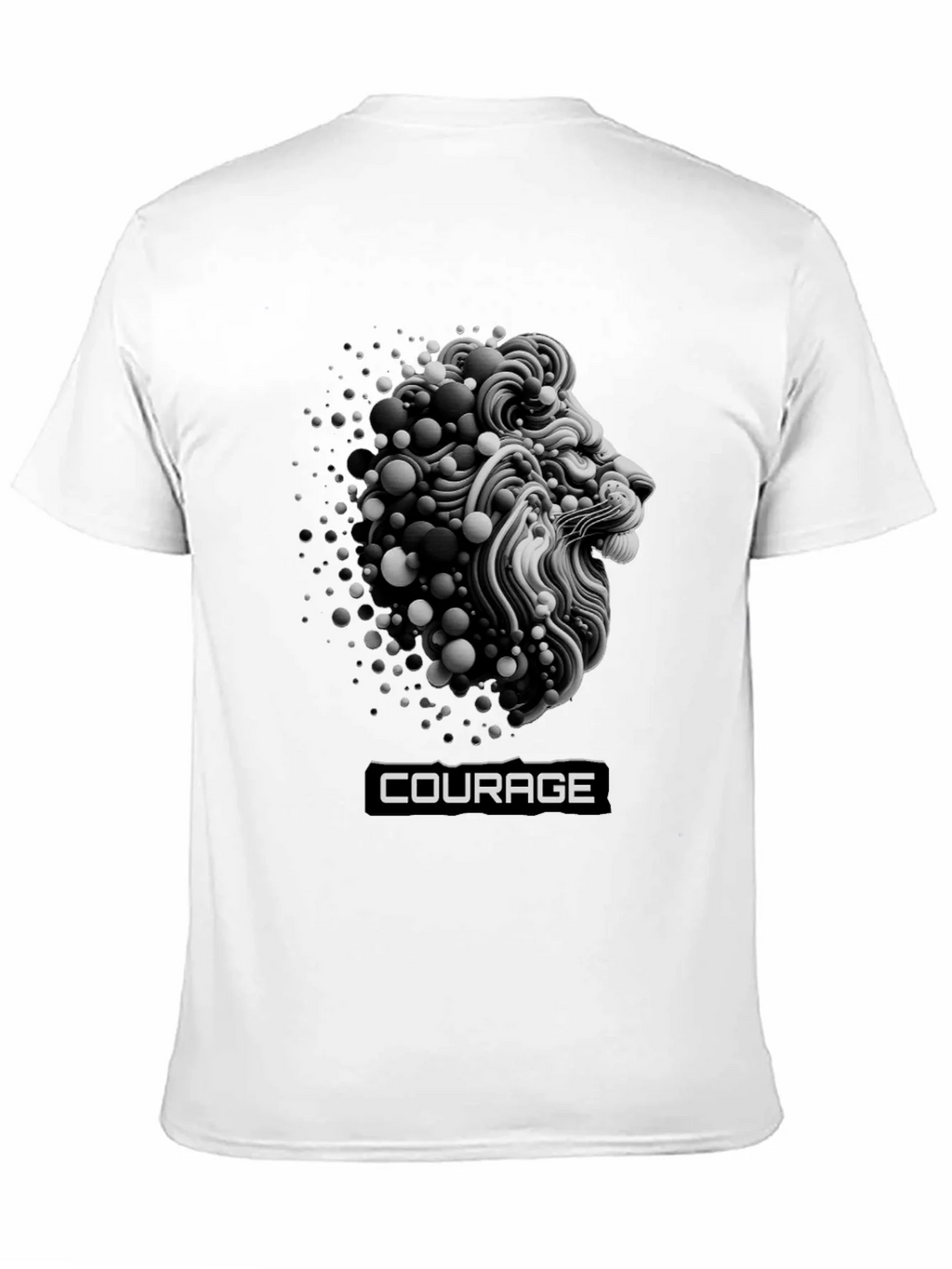 Courage Lion Graphic T-Shirt - Bold Streetwear product image 10