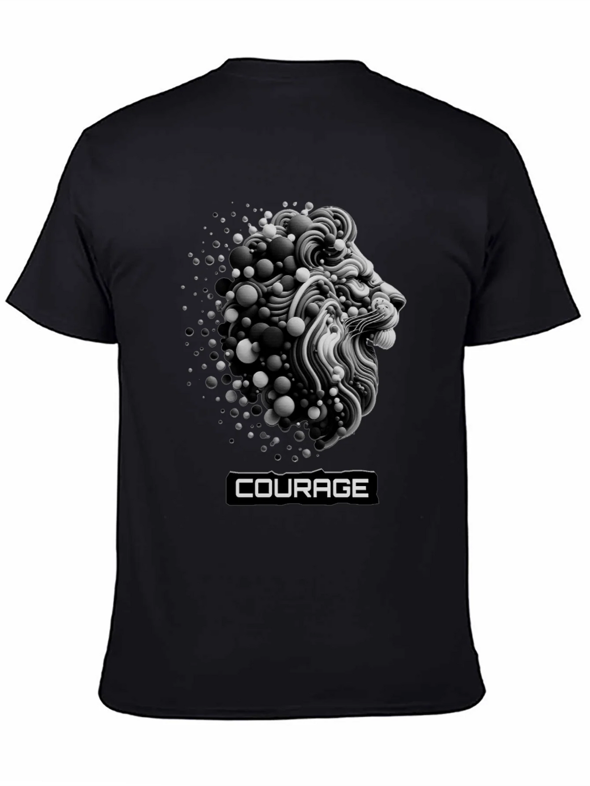 Courage Lion Graphic T-Shirt - Bold Streetwear product image 4