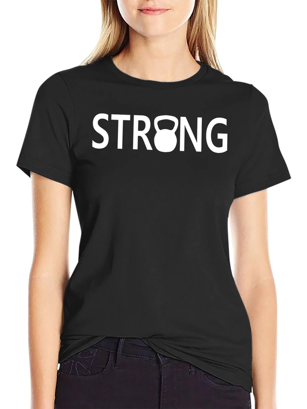 Strong Kettlebell Graphic Tee - Fitness Shirt product image 2
