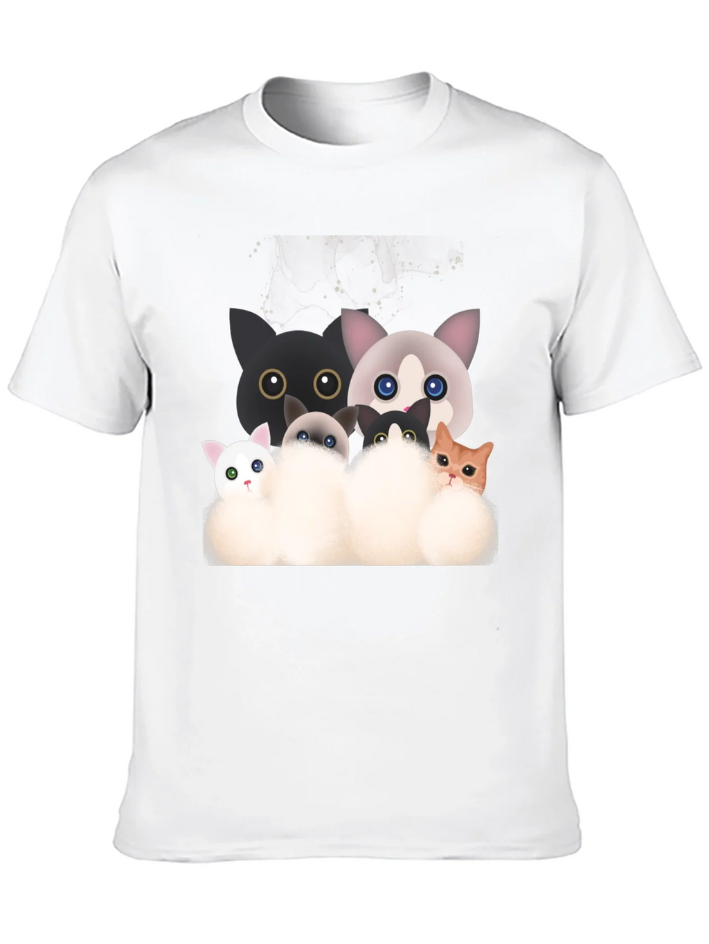 Cute Cartoon Cat T-Shirt product image 9