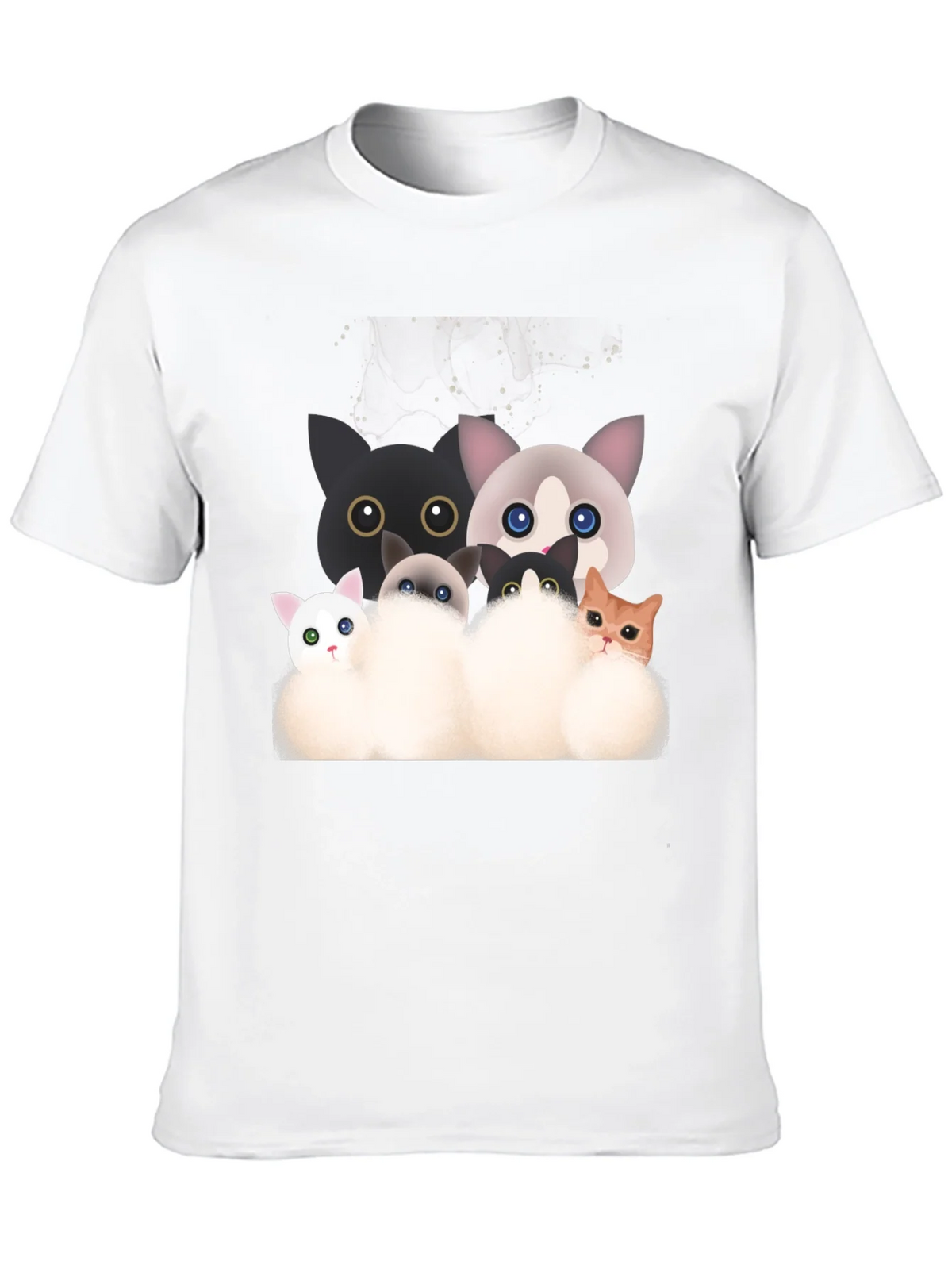 Cute Cartoon Cat T-Shirt product image 9