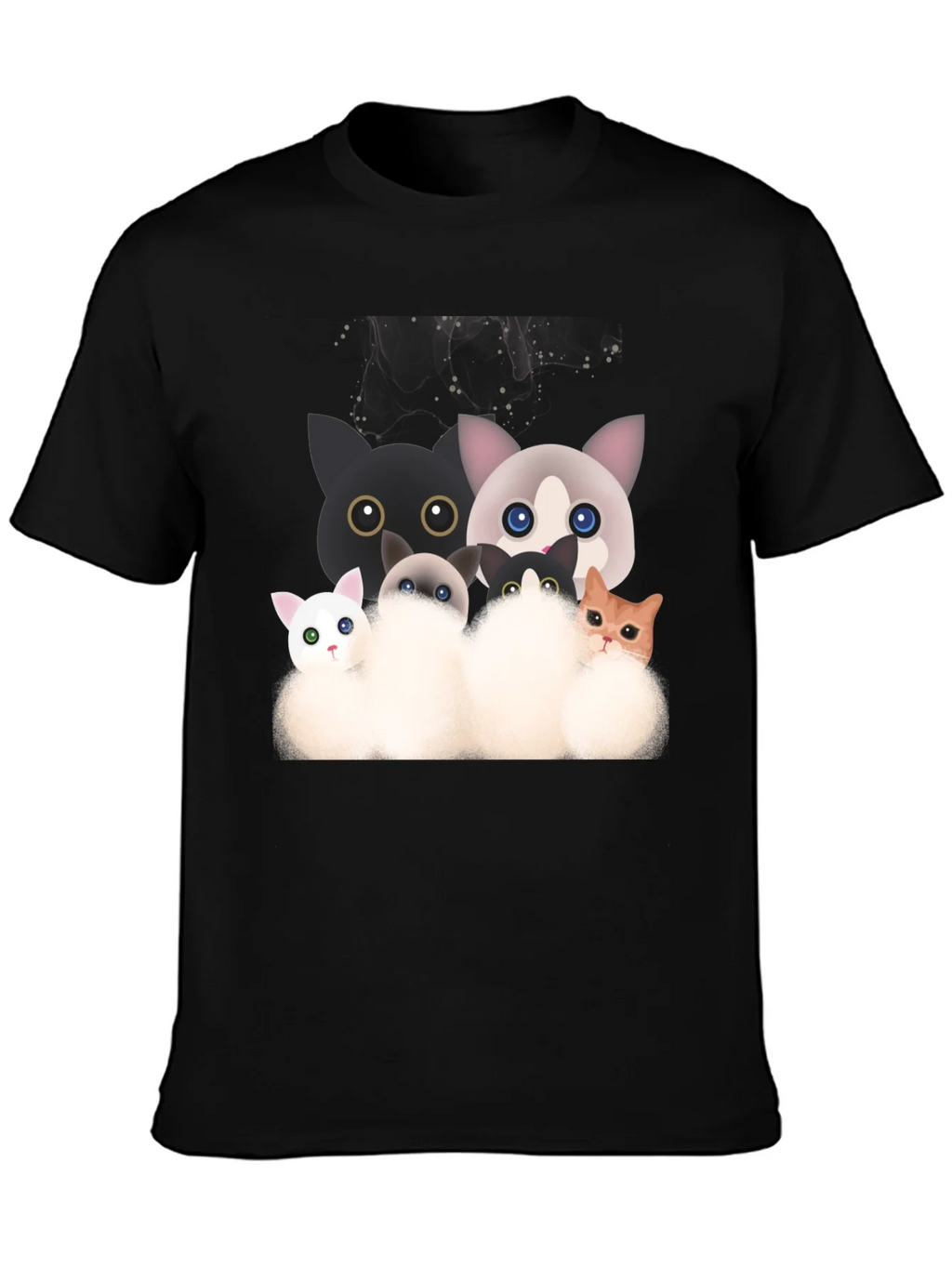 Cute Cartoon Cat T-Shirt product image 3