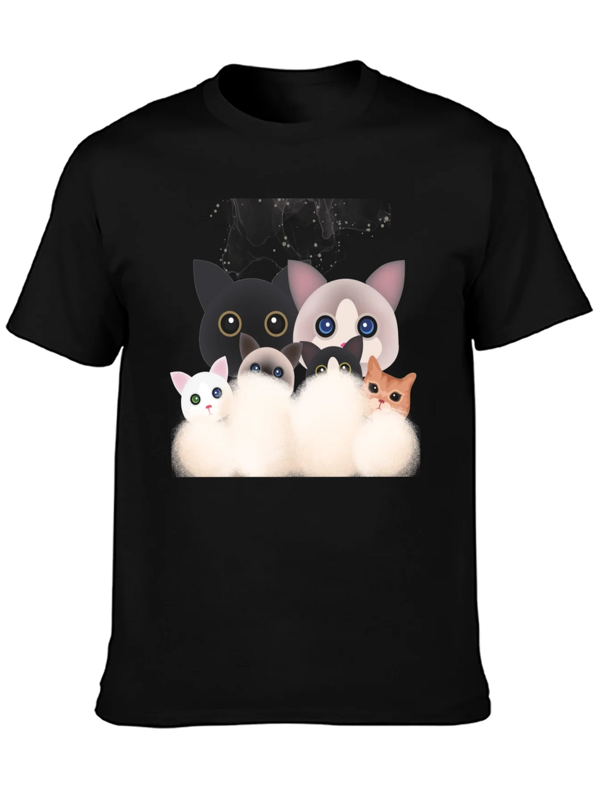 Cute Cartoon Cat T-Shirt product image 3