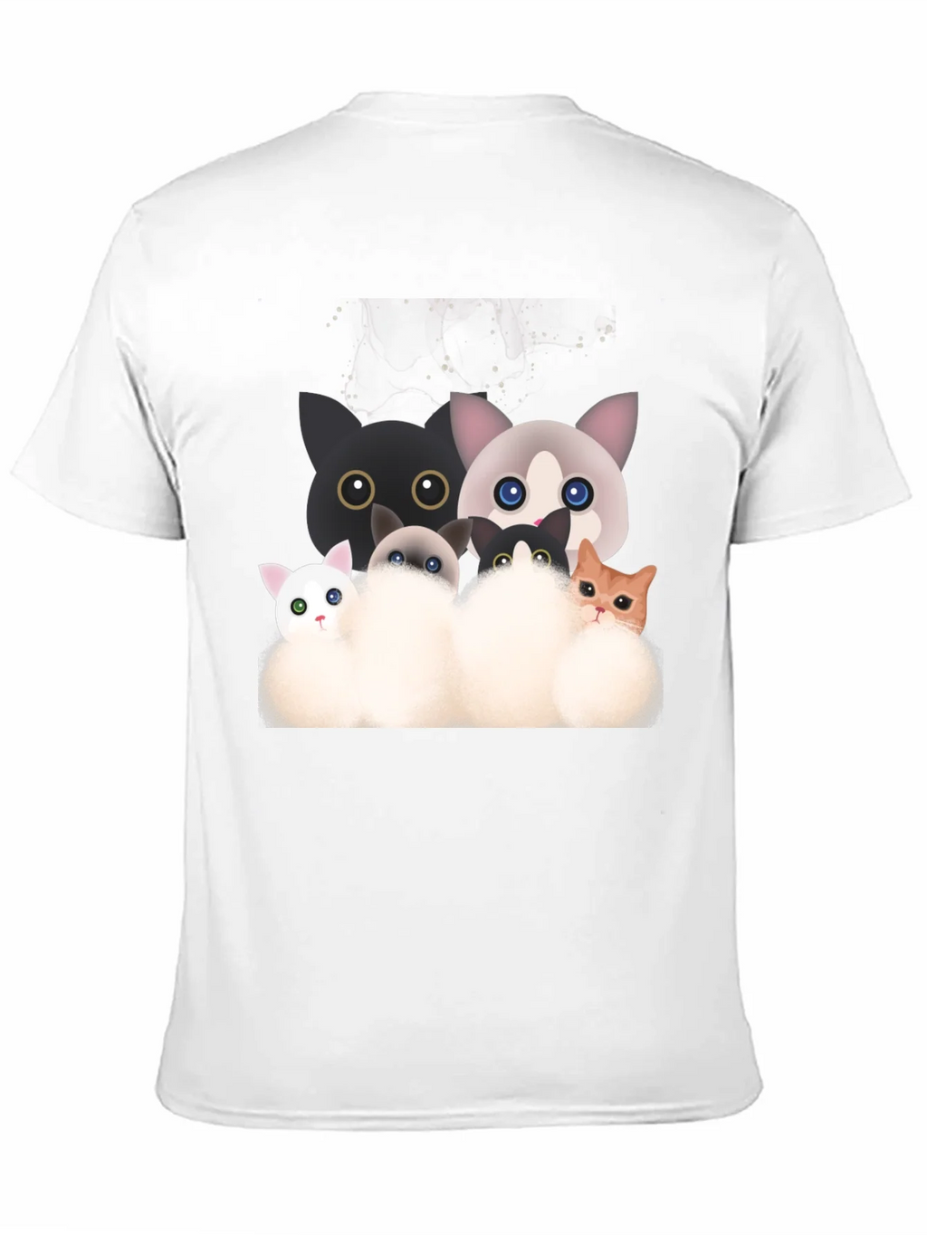 Cute Cartoon Cat T-Shirt product image 10