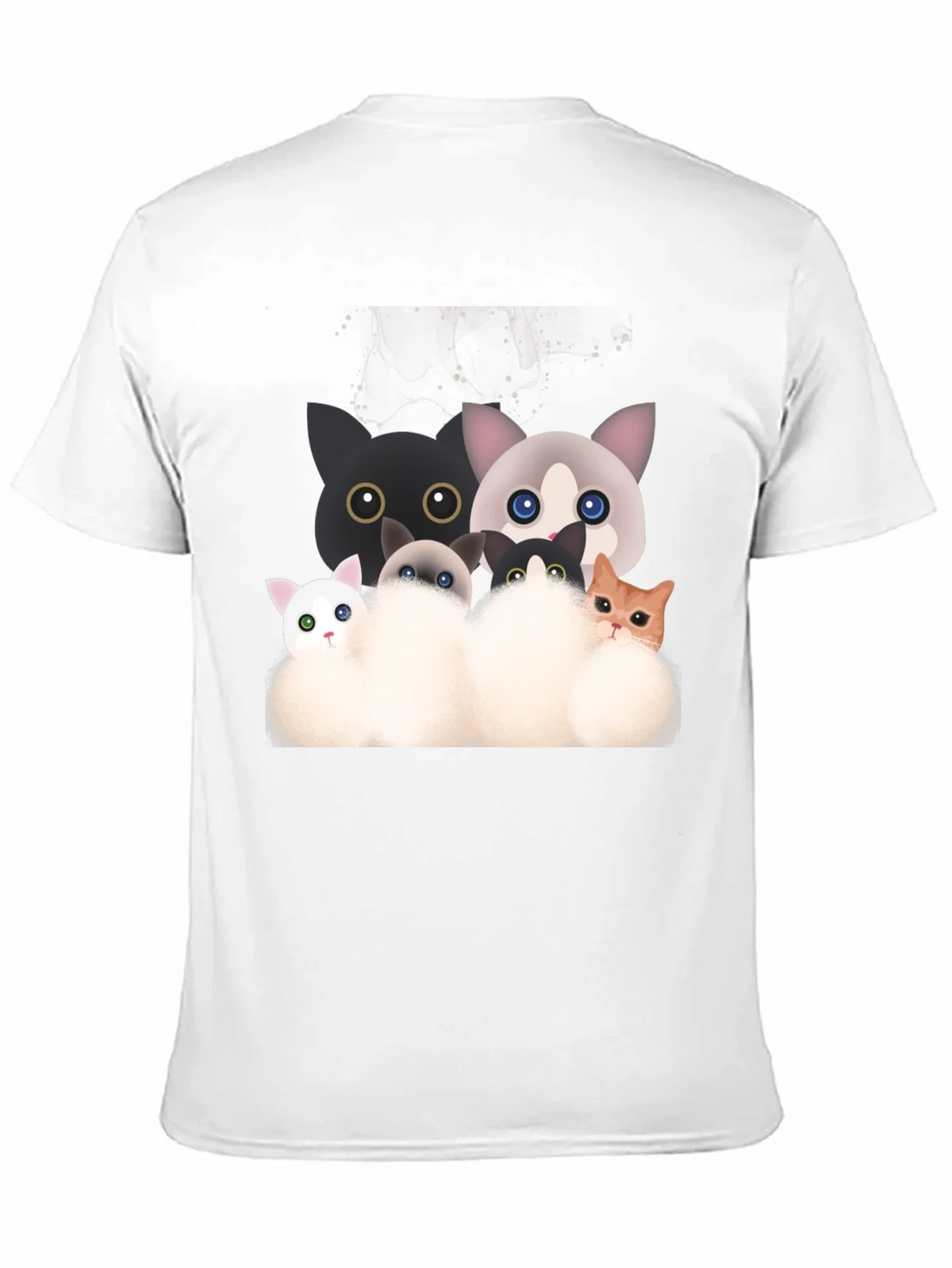 Cute Cartoon Cat T-Shirt product image 10
