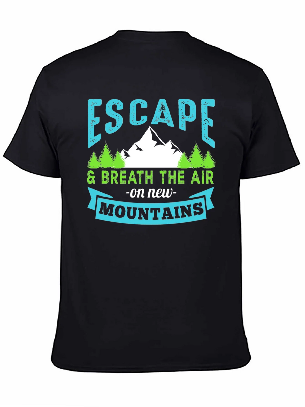 Escape to the Mountains Graphic T-Shirt product image 4