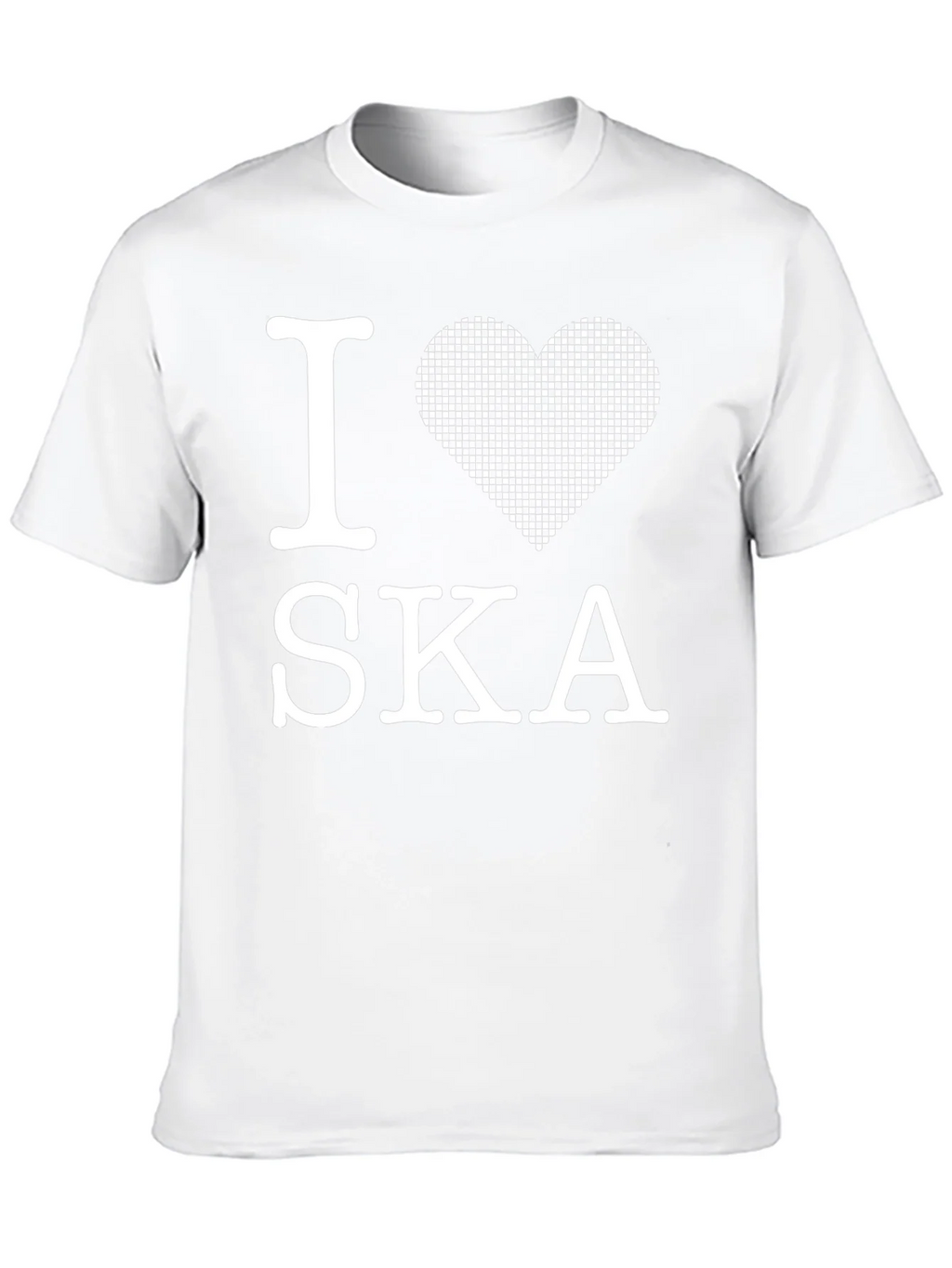 I Love Ska Graphic T-Shirt - Black product image 8