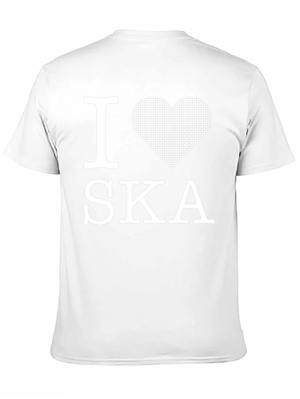I Love Ska Graphic T-Shirt - Black product image 9
