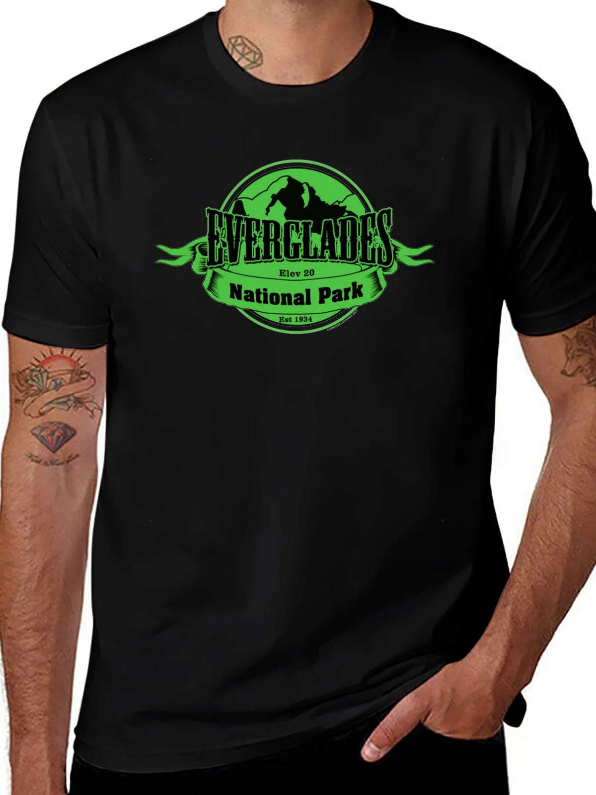 Everglades National Park T-Shirt - Retro Design product image 1