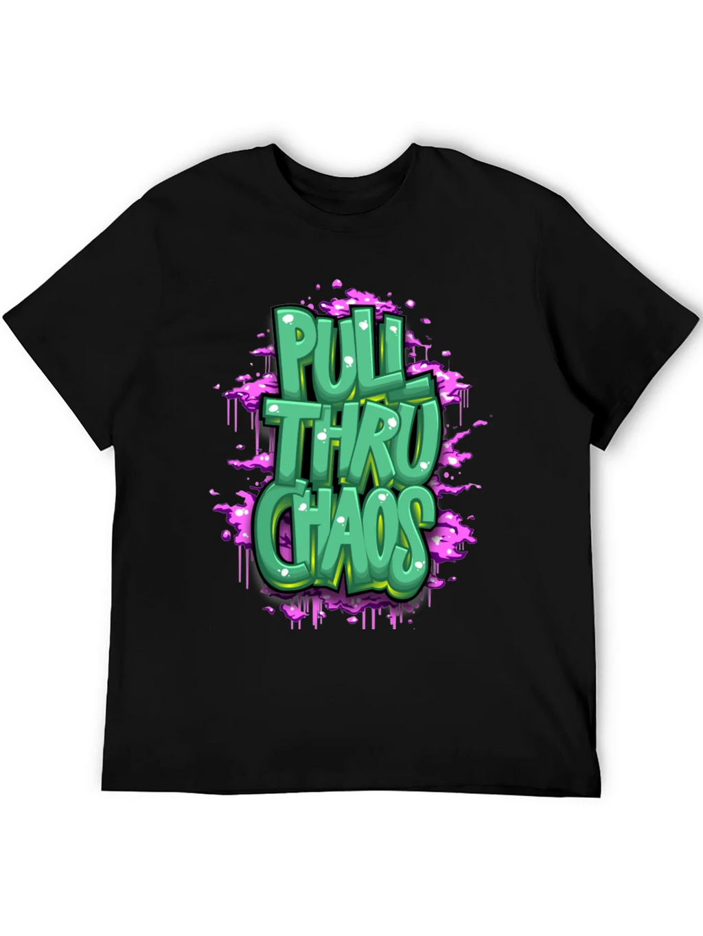 Pull Thru Chaos Graphic T-Shirt product image 5