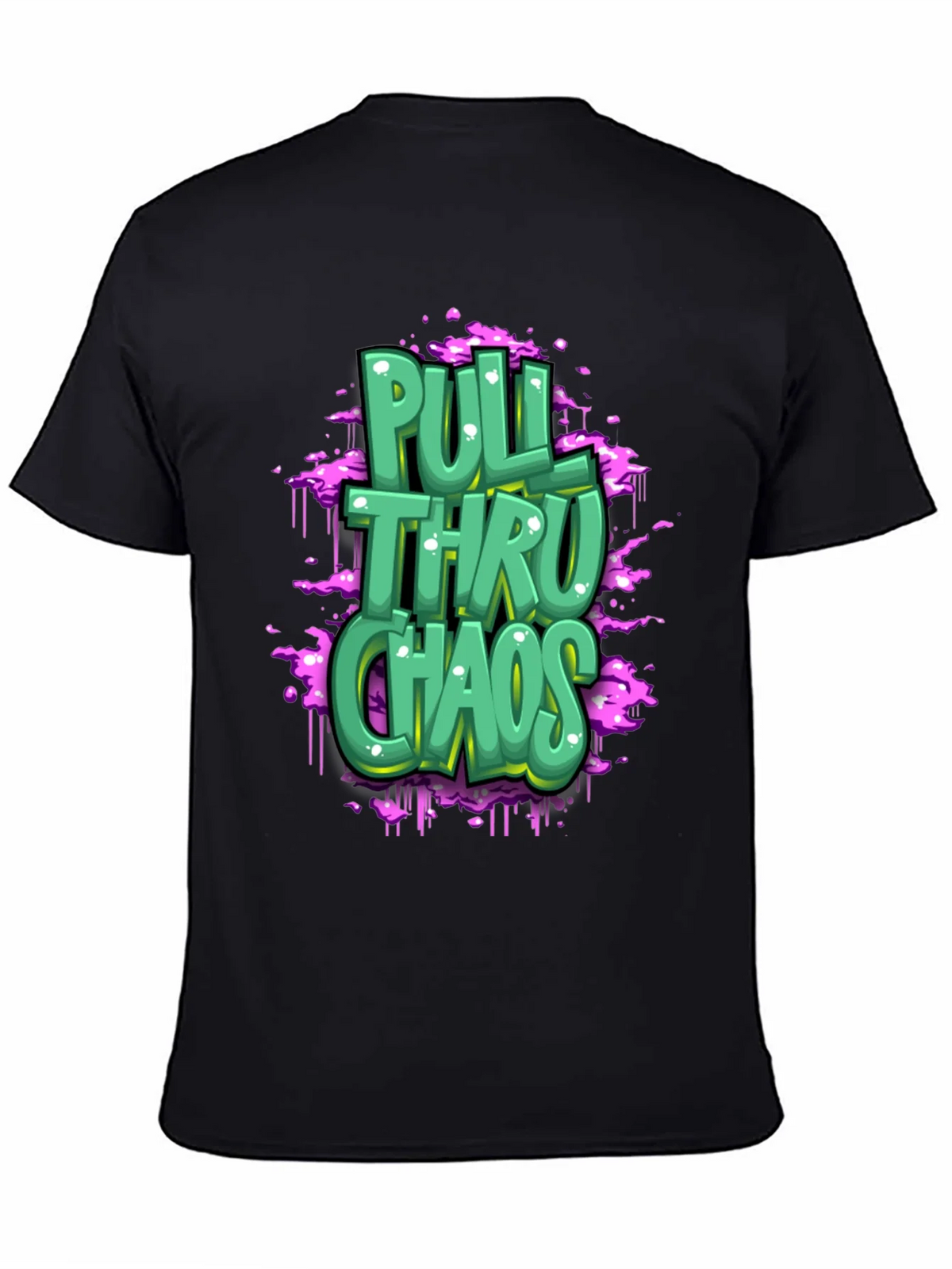 Pull Thru Chaos Graphic T-Shirt product image 4