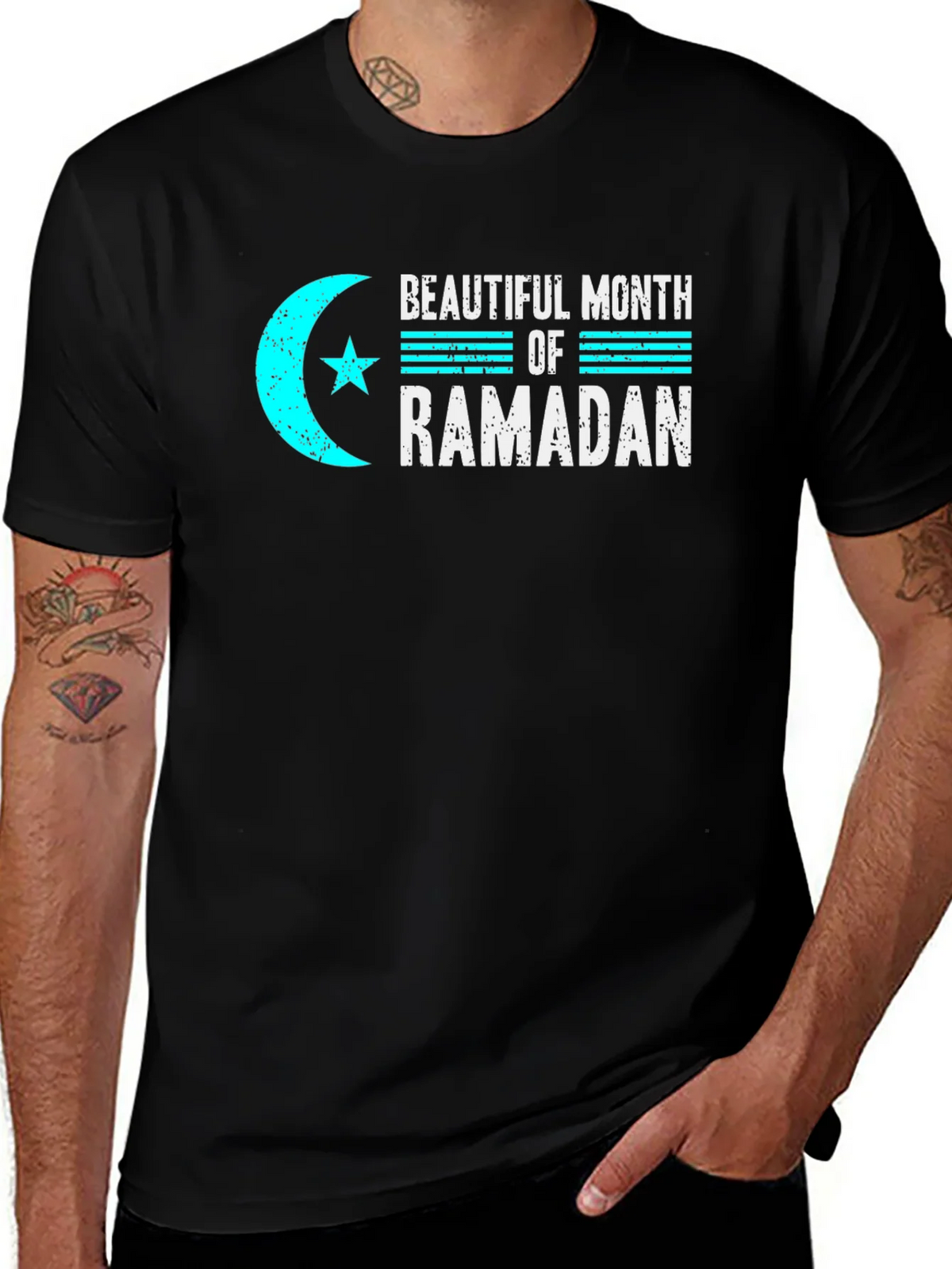 Ramadan T-Shirt - Beautiful Month Graphic Tee product image 1