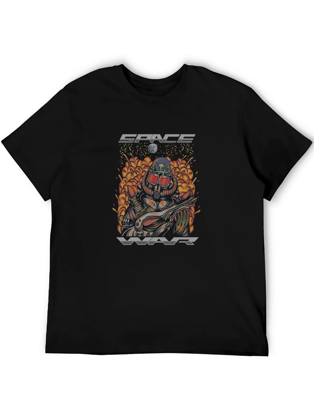Space War Graphic Tee - Sci-Fi T-Shirt product image 5