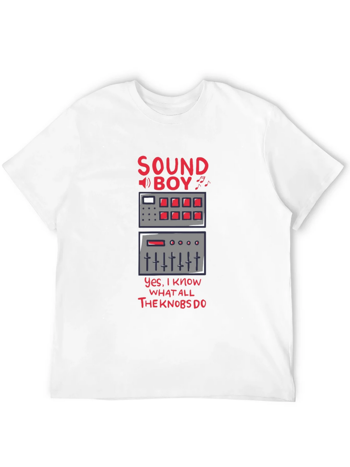 Sound Boy Know-It-All Black T-Shirt product image 7