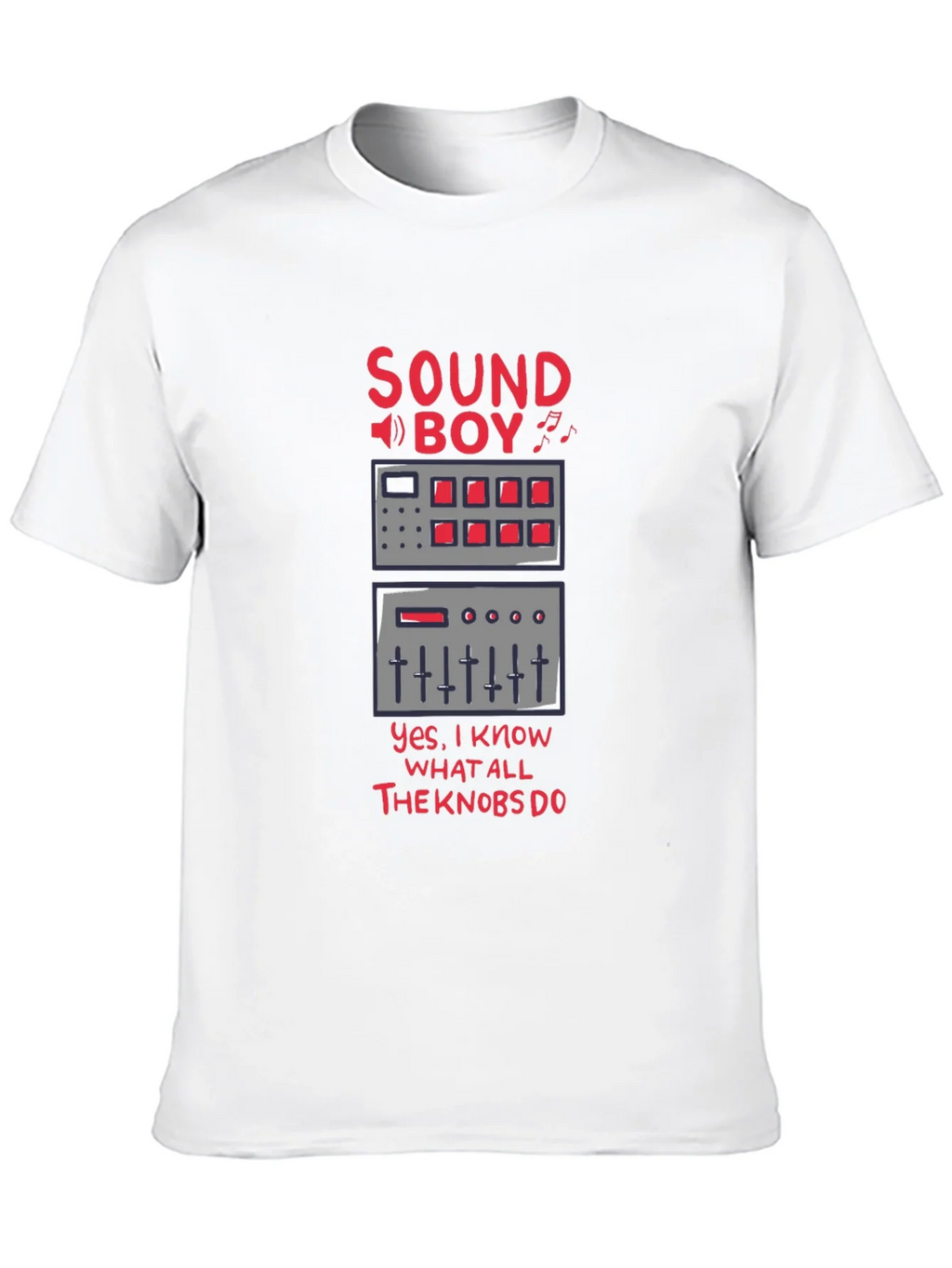 Sound Boy Know-It-All Black T-Shirt product image 6