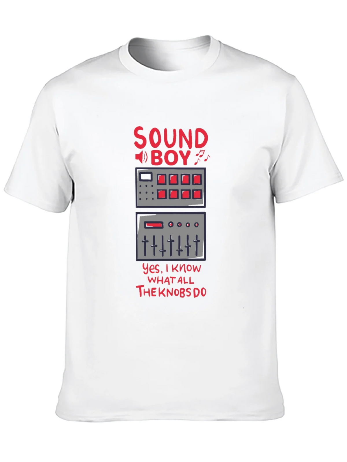 Sound Boy Know-It-All Black T-Shirt product image 6
