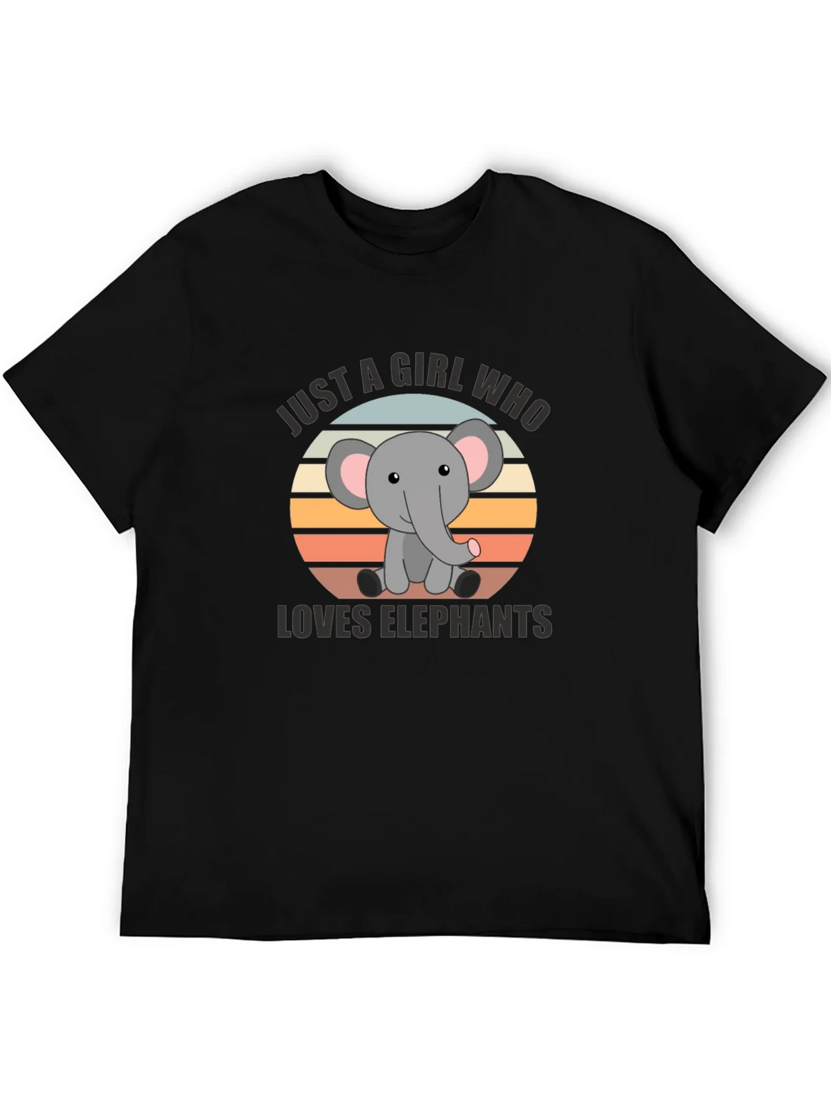 Elephant Lover T-Shirt - Cute Cartoon Design product image 3