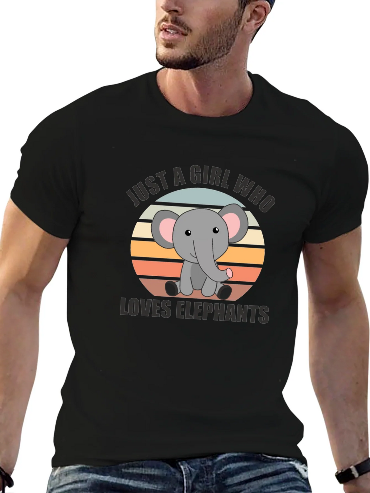 Elephant Lover T-Shirt - Cute Cartoon Design product image 4