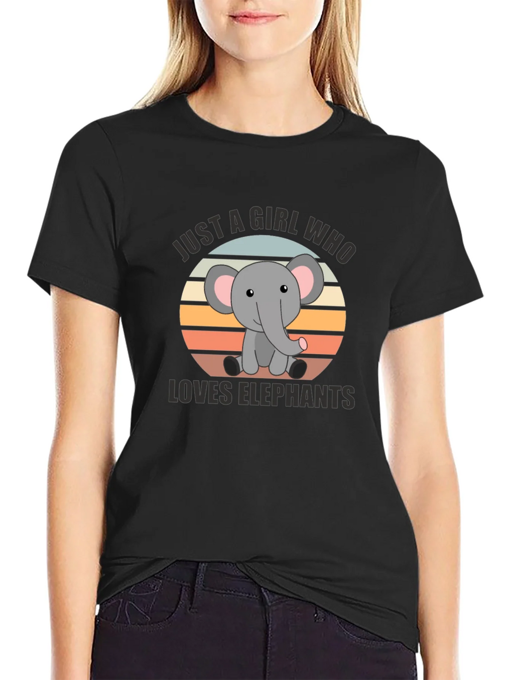 Elephant Lover T-Shirt - Cute Cartoon Design product image 2