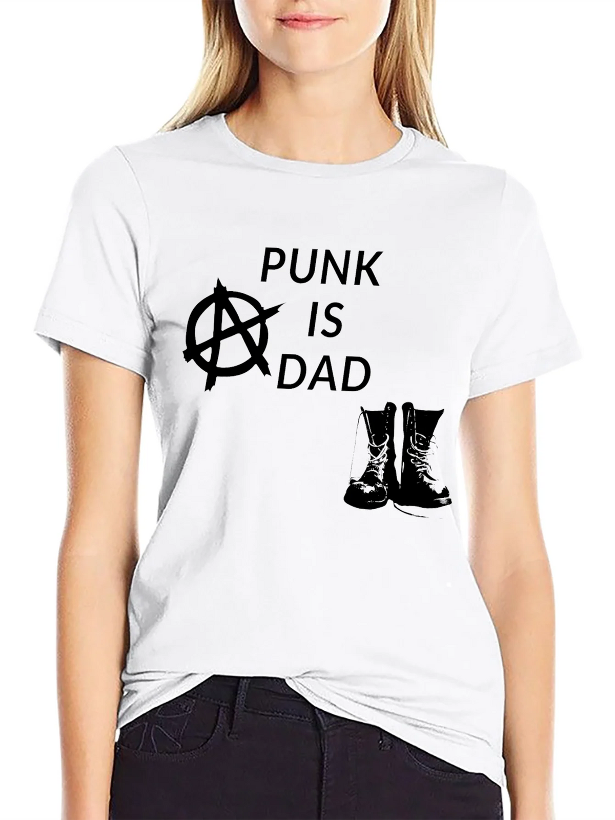 Punk is Dad T-Shirt product image 8