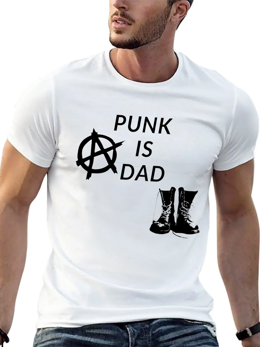 Punk is Dad T-Shirt product image 12