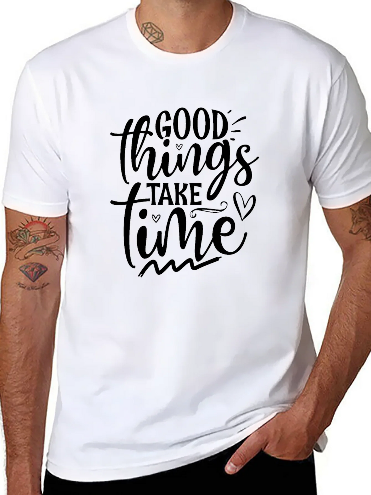 Good Things Take Time Graphic Tee product image 7