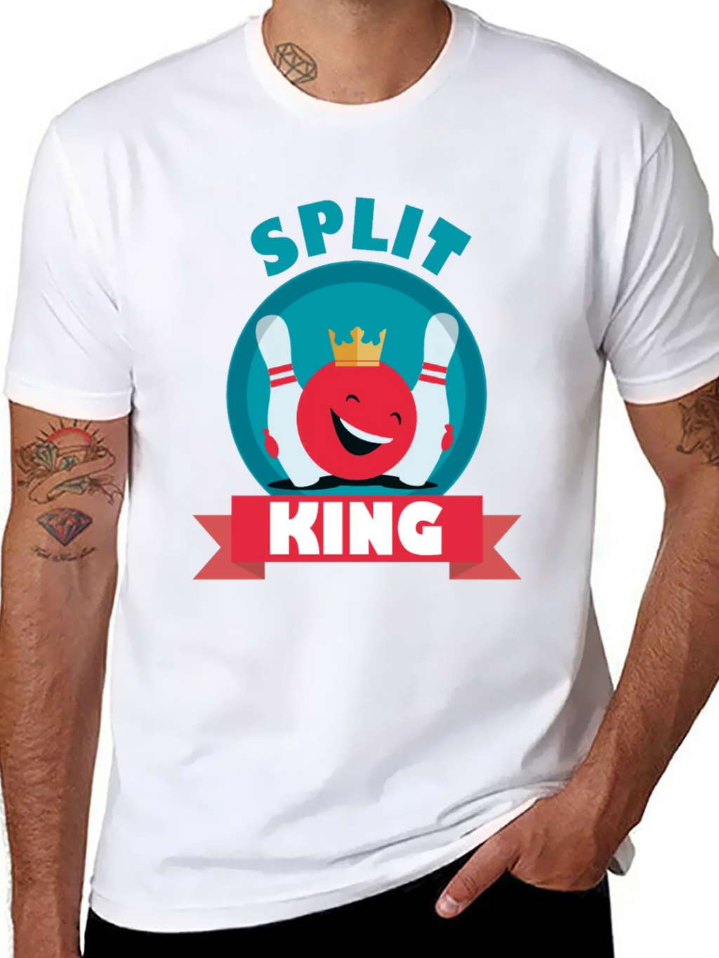 Split King Bowling T-Shirt product image 7