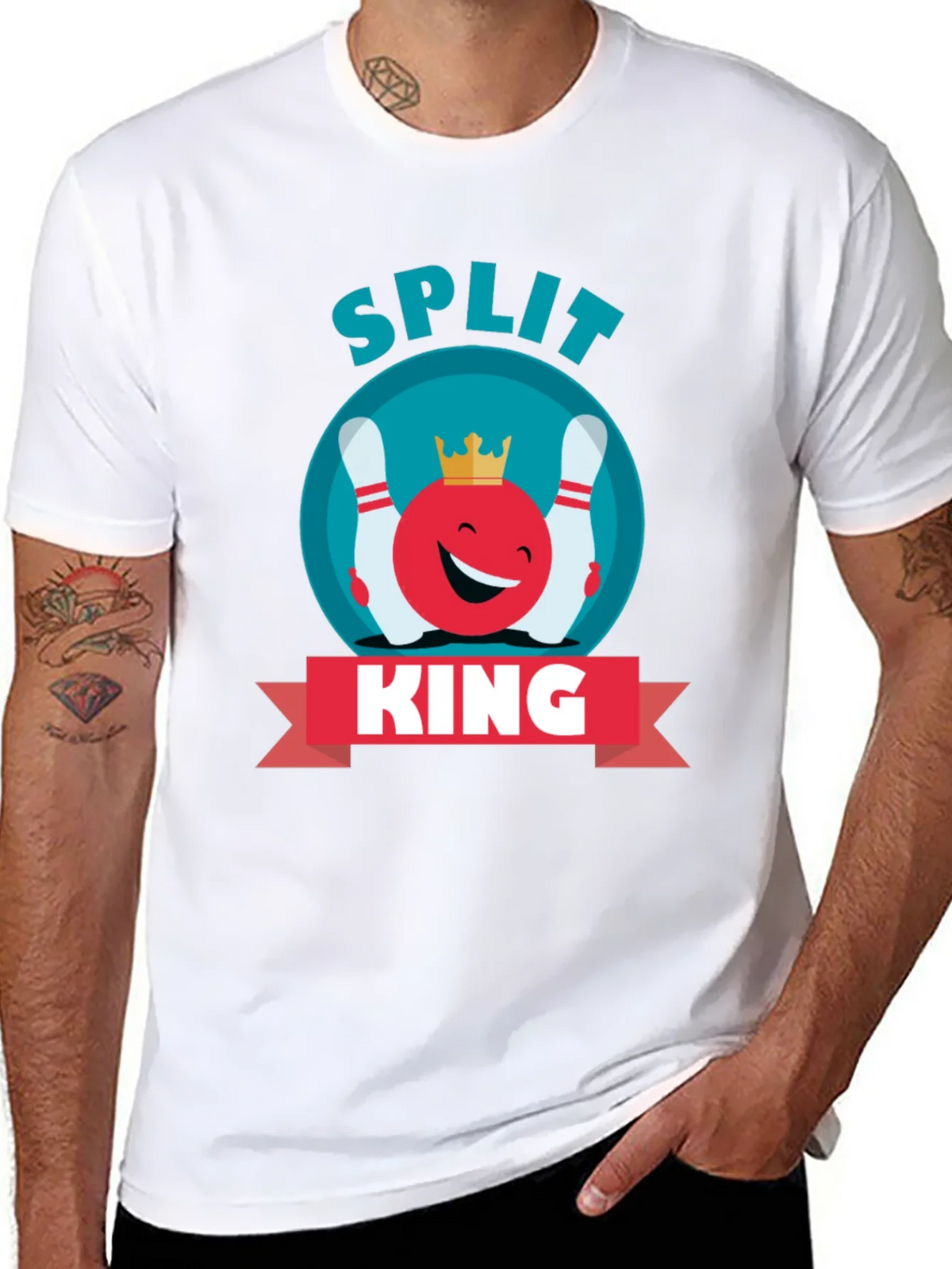 Split King Bowling T-Shirt product image 7