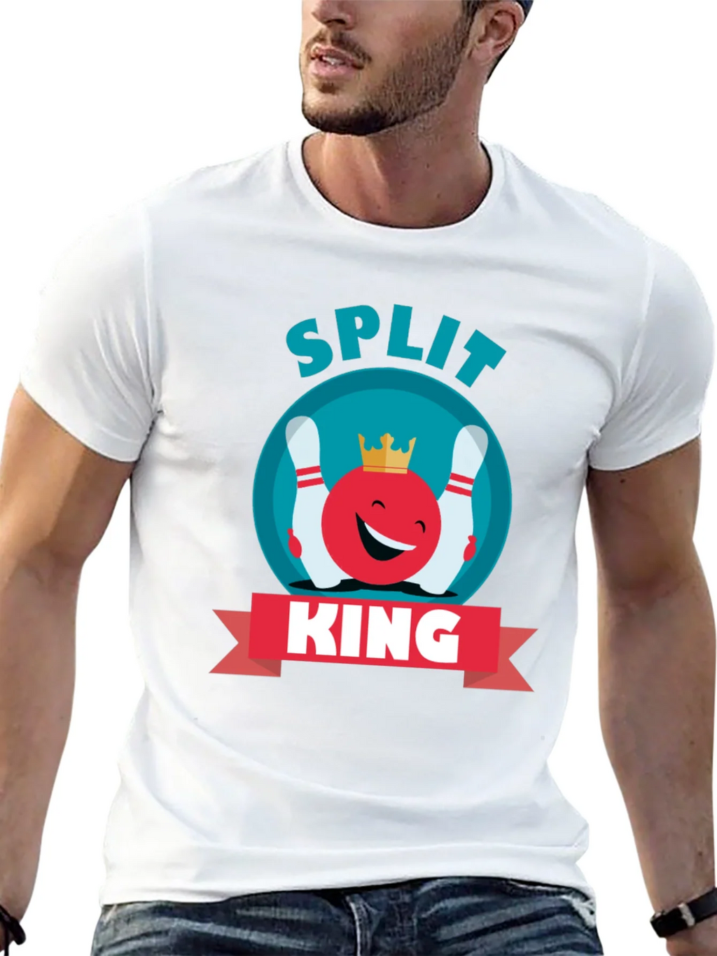 Split King Bowling T-Shirt product image 12