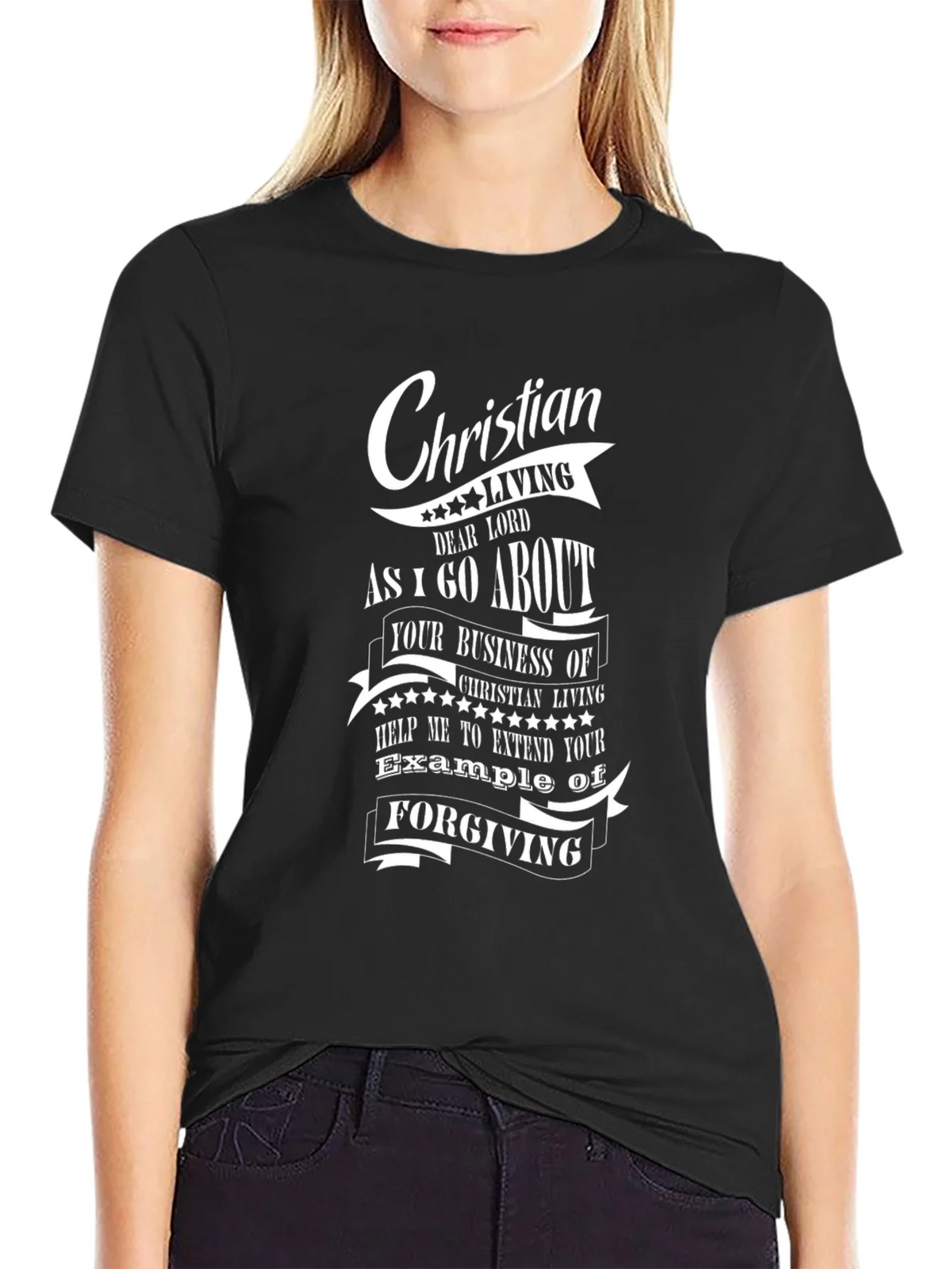 Christian Living Graphic T-Shirt product image 1