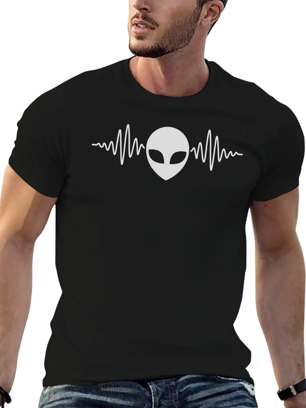 Alien Headbeat T-Shirt - Classic Sci-Fi Tee product image 6