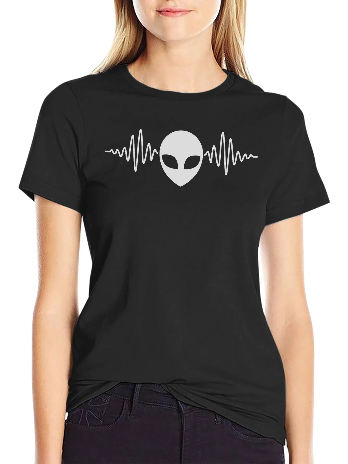 Alien Headbeat T-Shirt - Classic Sci-Fi Tee product image 2