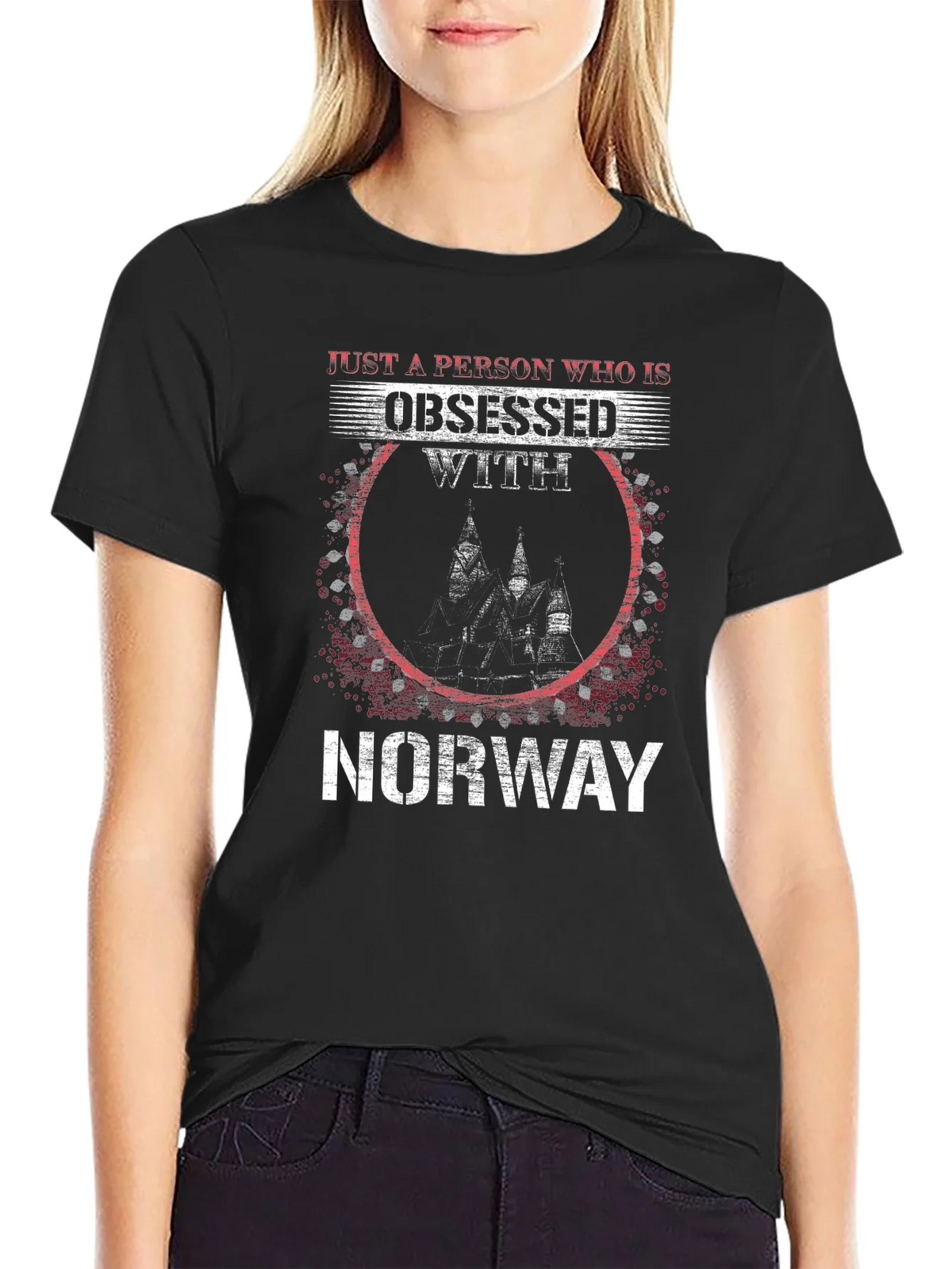 Obsessed with Norway Graphic T-Shirt product image 2