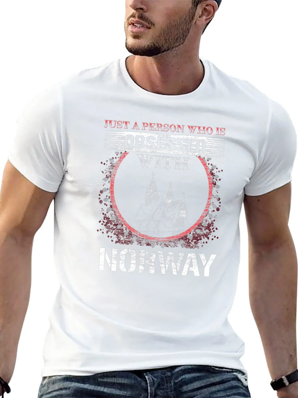 Obsessed with Norway Graphic T-Shirt product image 12