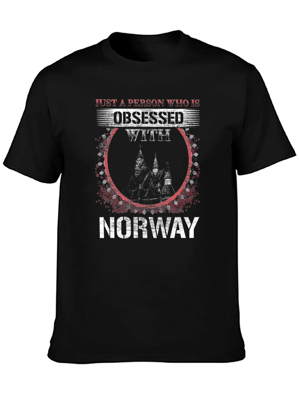Obsessed with Norway Graphic T-Shirt product image 3