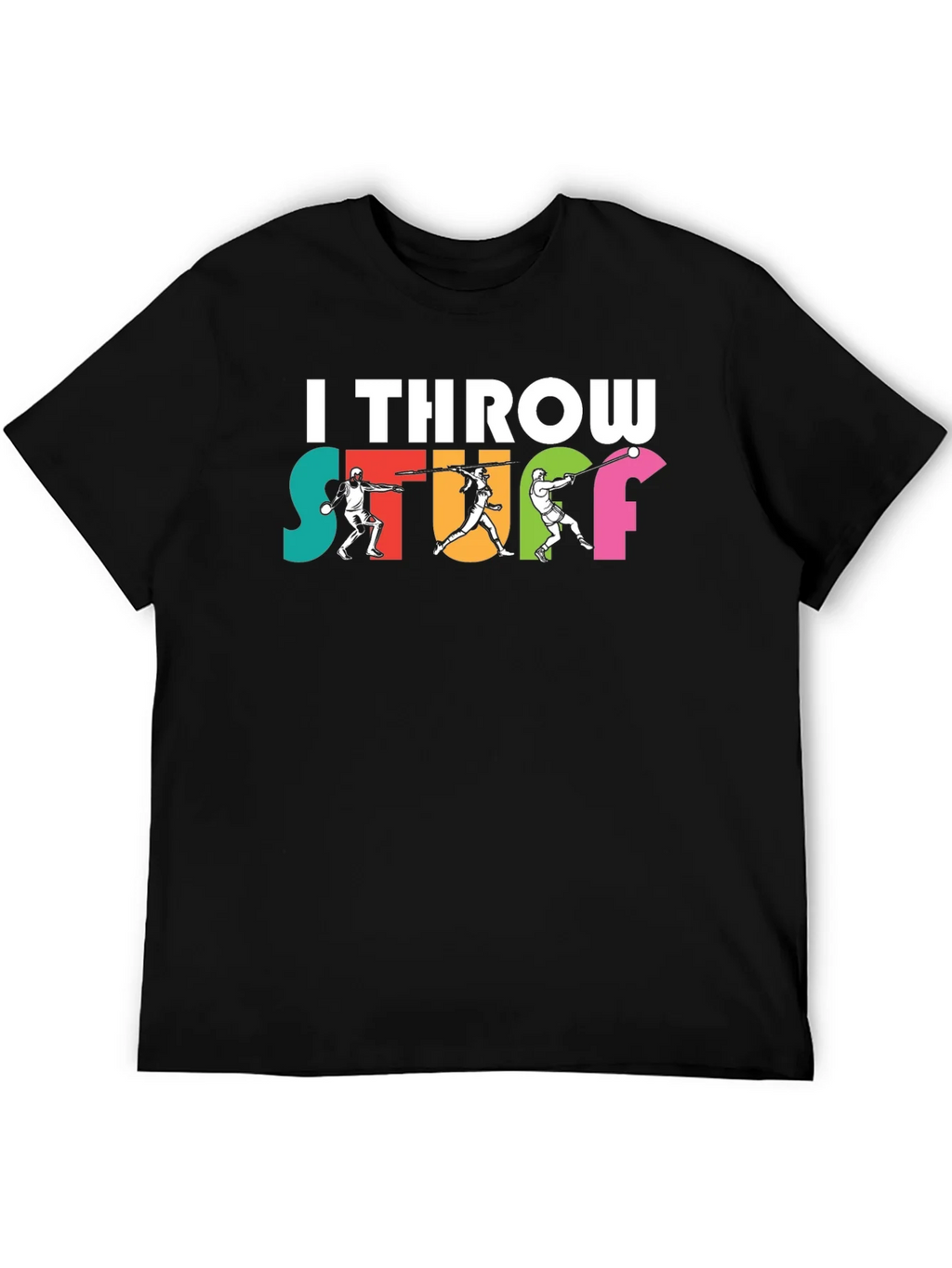 I Throw Stuff T-Shirt product image 5