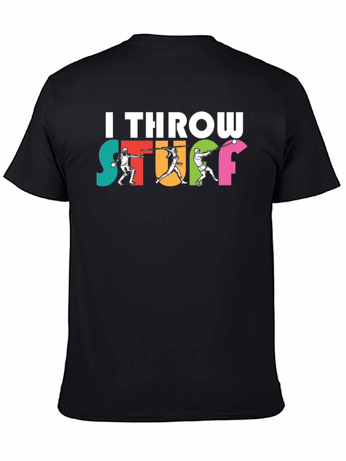 I Throw Stuff T-Shirt product image 4