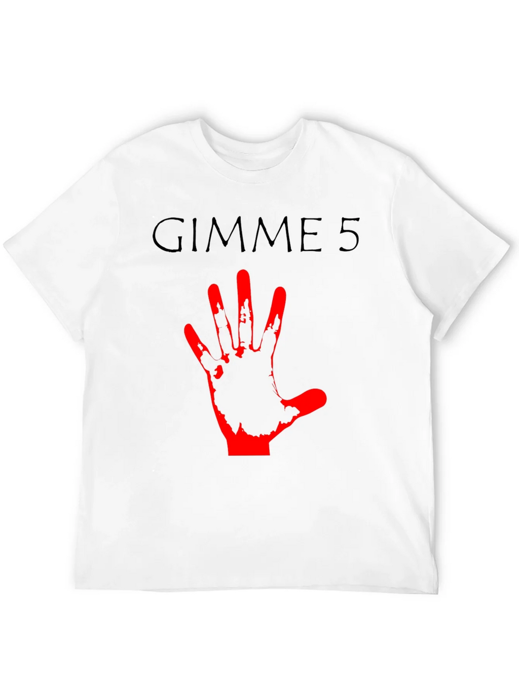 Gimme 5 Graphic Tee - Black Crew Neck T-Shirt product image 11