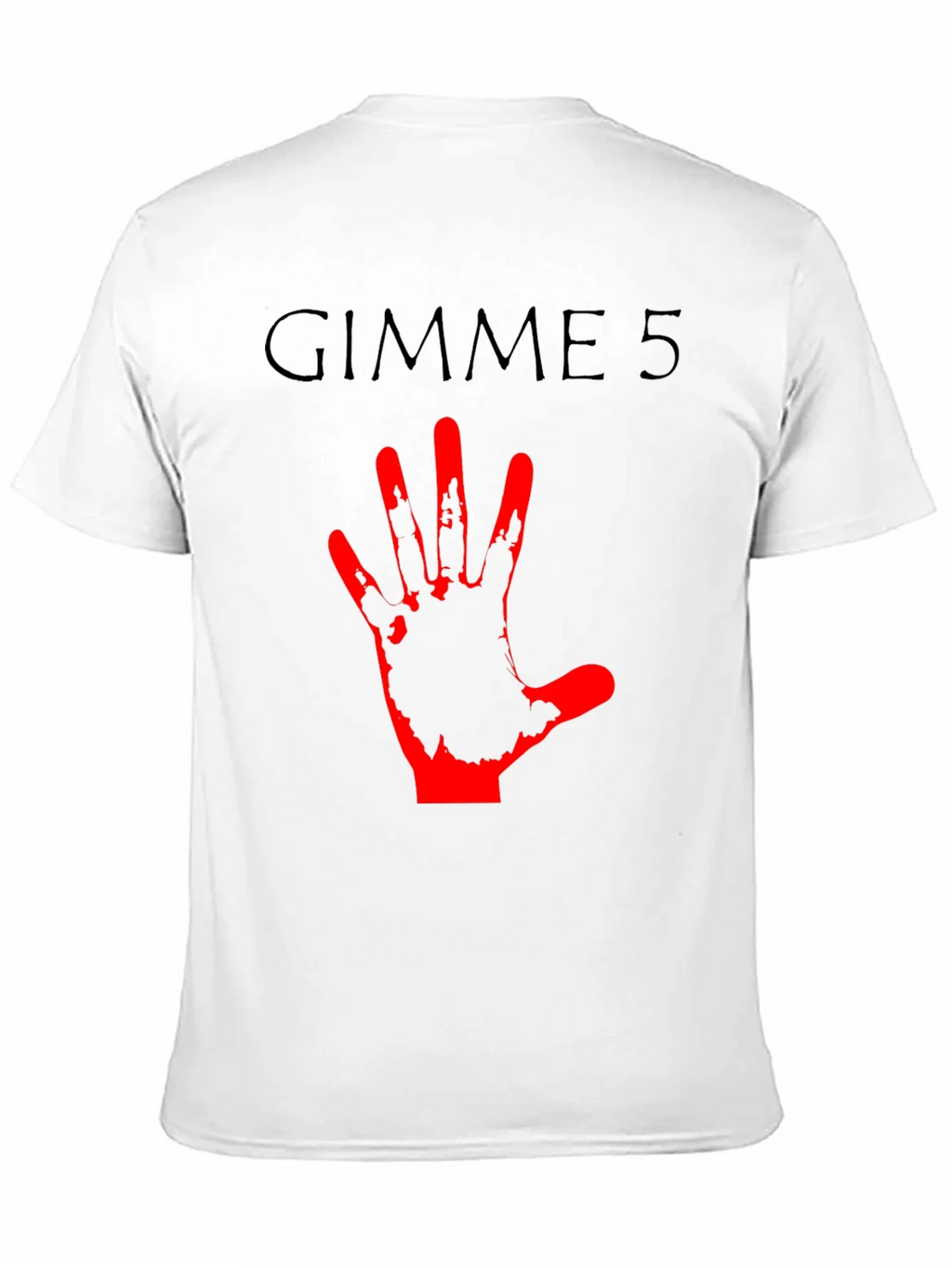 Gimme 5 Graphic Tee - Black Crew Neck T-Shirt product image 10