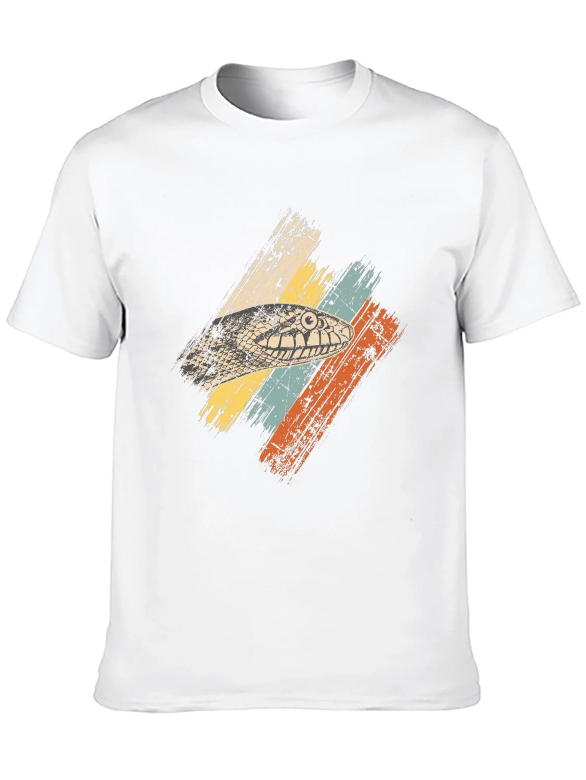 Retro Snake Head Graphic Tee - Black product image 9