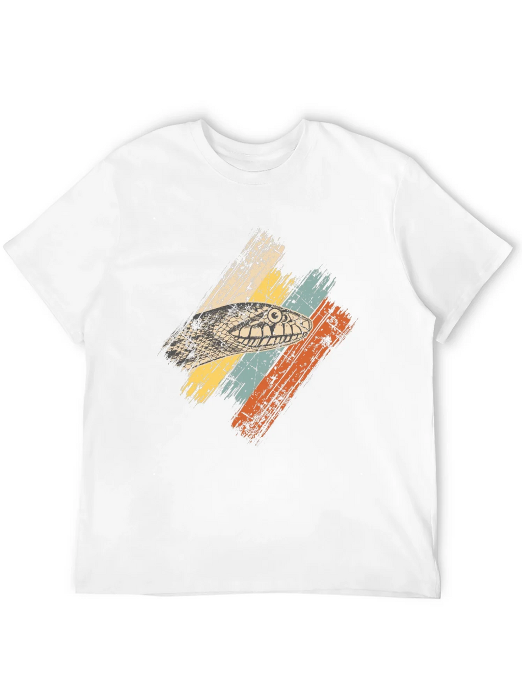 Retro Snake Head Graphic Tee - Black product image 11